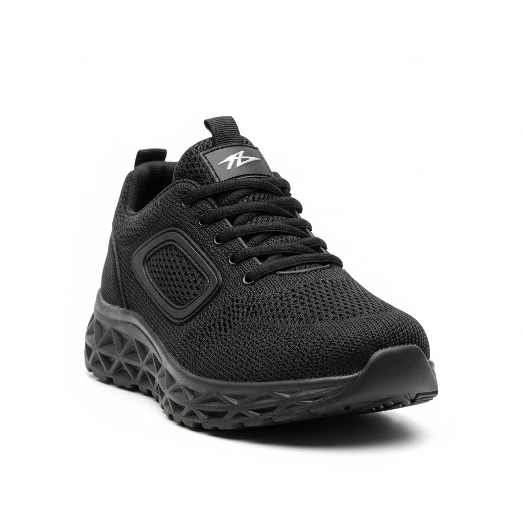 Black Women's Comfortable Sneakers
