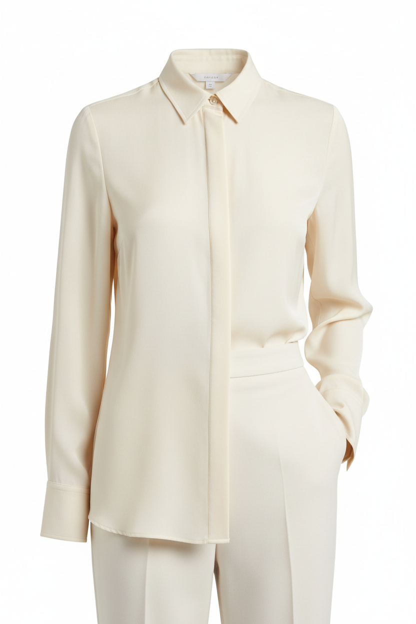 Classic Button-Up Blouse