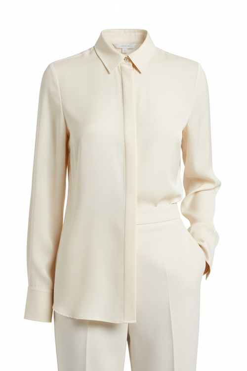 Classic Button-Up Blouse