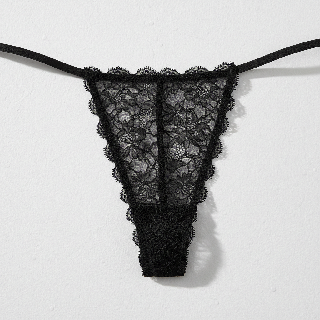 Delicate Lace Thong