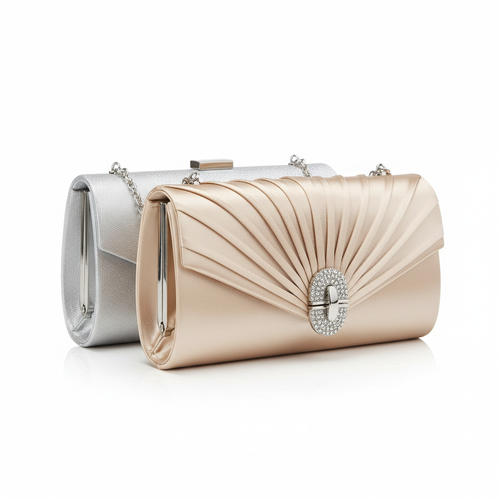 Satin Evening Clutch