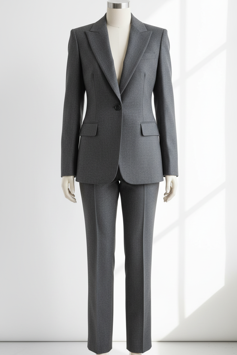 Tailored Two-Piece Pant Suit