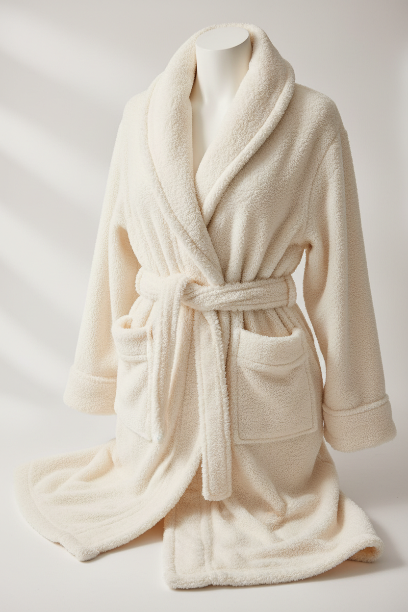 Women's Plush Fuzzy Robe