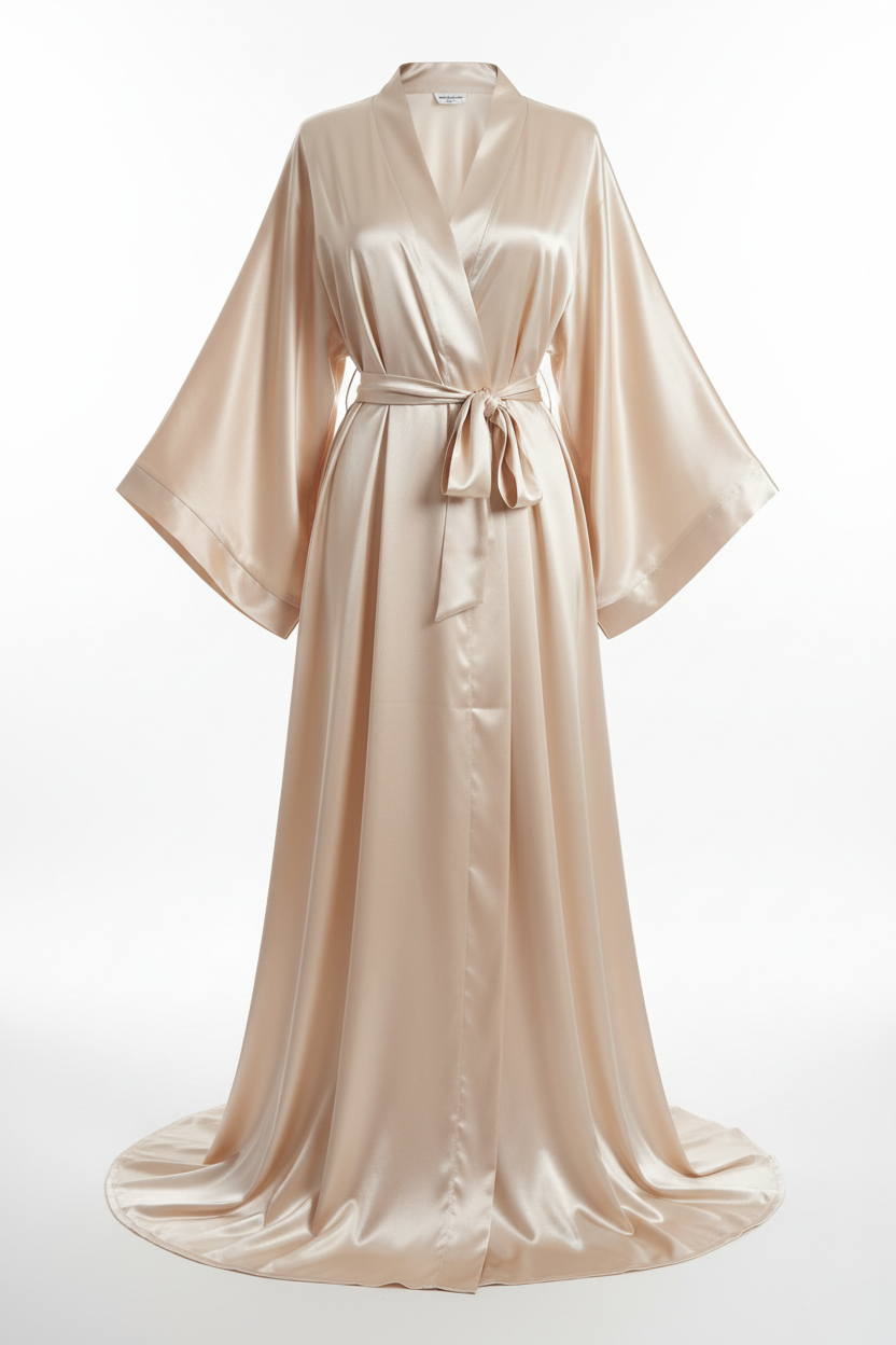 Women's Silky Satin Robe